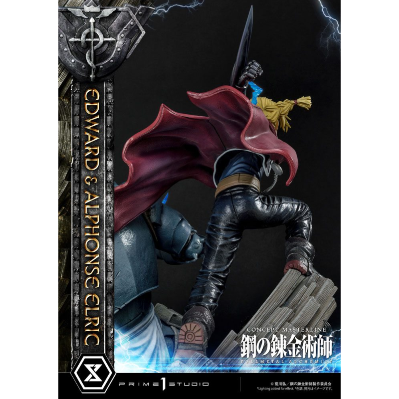 Fullmetal Alchemist statuette 1/6 Edward & Alphonse Elric 56 cm