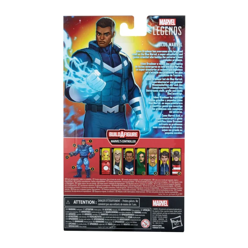 Marvel Legends Series figurine 2022 Marvel's Controller BAF 2: Blue Marvel 15 cm