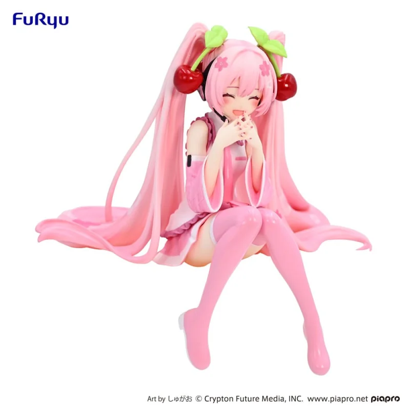 HATSUNE MIKU - Sakura Miku 2023 Smile - figurine Noodle Stopper 12cm