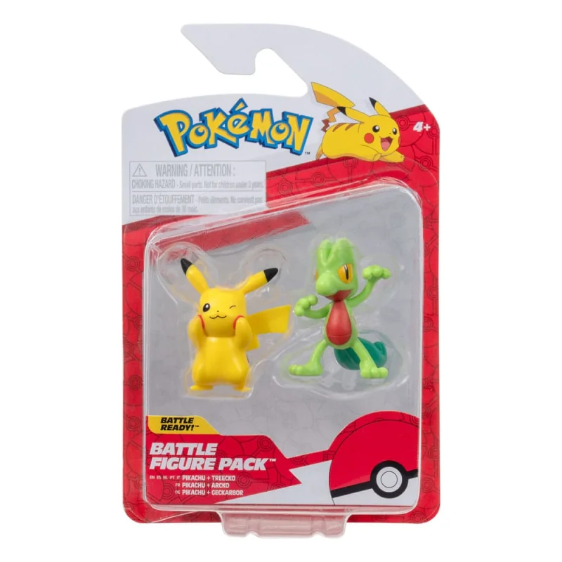 Pokémon pack 2 figurines First Partner Battle Figure Set Arcko & Pikachu 8