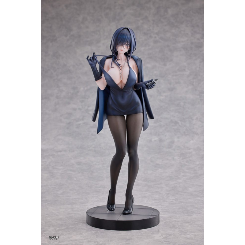 Original Character statuette PVC 1/6 Ishimi Yokoyama Black One-piece Dress Ver. illustration by Bara 28 cm