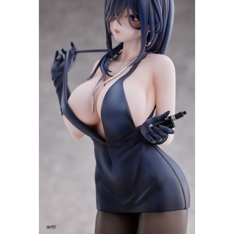 Original Character statuette PVC 1/6 Ishimi Yokoyama Black One-piece Dress Ver. illustration by Bara 28 cm