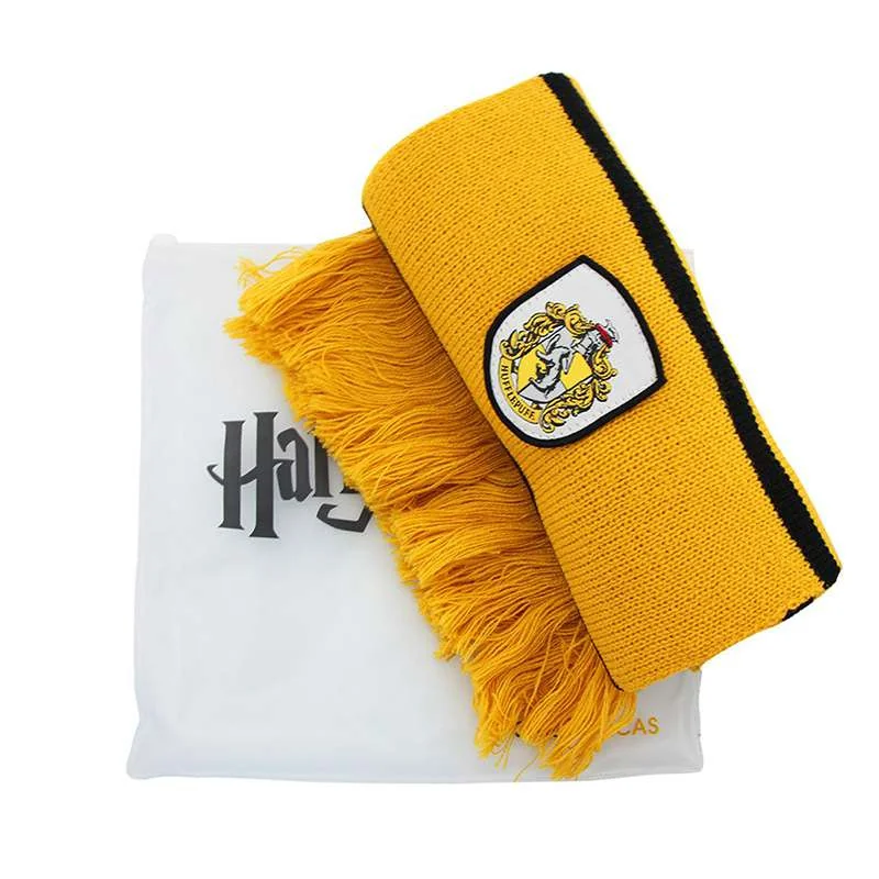 Harry Potter écharpe Poutsouffle (Hufflepuff)