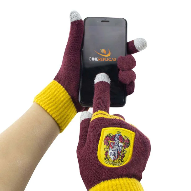 Harry Potter gants E-Touch Gryffindor Purple