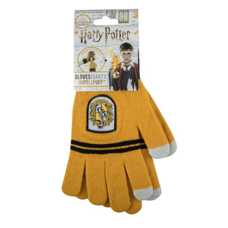 Harry Potter gants E-Touch Hufflepuff