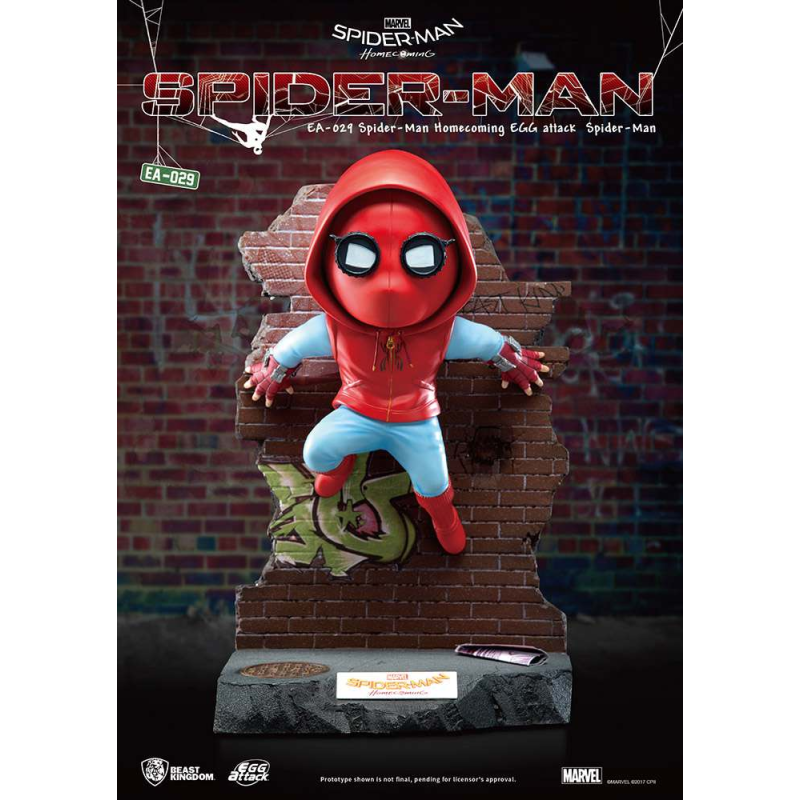 Spider-Man Homecoming statuette Egg Attack Spider-Man 32 cm