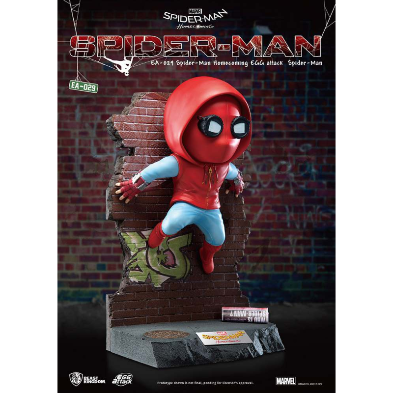 Spider-Man Homecoming statuette Egg Attack Spider-Man 32 cm