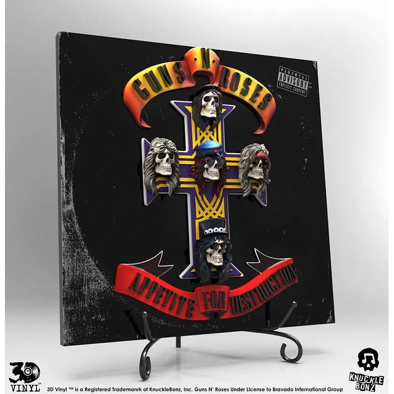 Guns n' Roses statuette 3D Vinyl Appetite for Destruction 30 cm