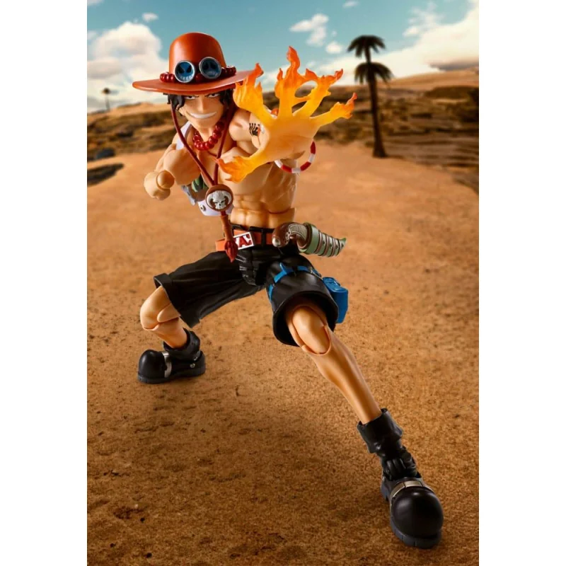 ONE PIECE - Portgas D. Ace "Fire Fist" - Figurine S.H. Figuarts 15cm