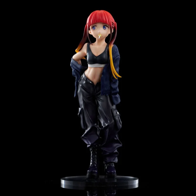 Gridman Universe statuette PVC Zozo Black Collection Chise Asukagawa 21 cm