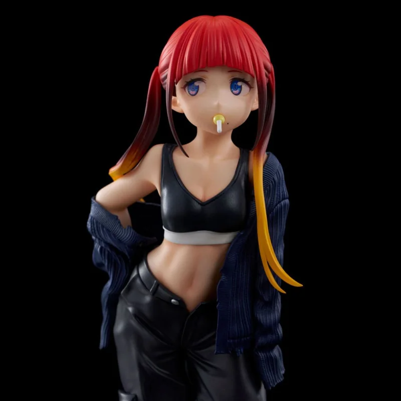 Gridman Universe statuette PVC Zozo Black Collection Chise Asukagawa 21 cm