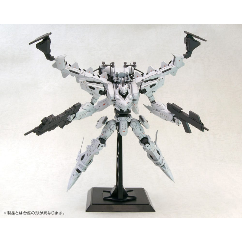 Armored Core figurine Plastic Model Kit 1/72 Lineark White-Glint & V.O.B Set 16 cm