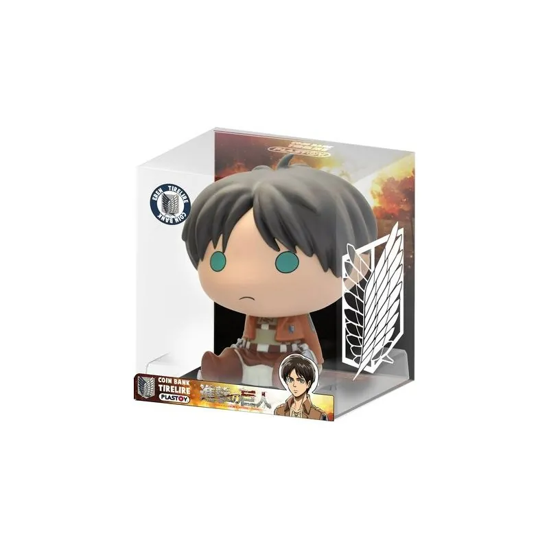 Attack on Titan tirelire Chibi PVC Eren 16 cm