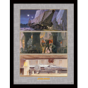 STAR WARS - Collector Print HQ 32X42 - Tatooine and Mos Eisley