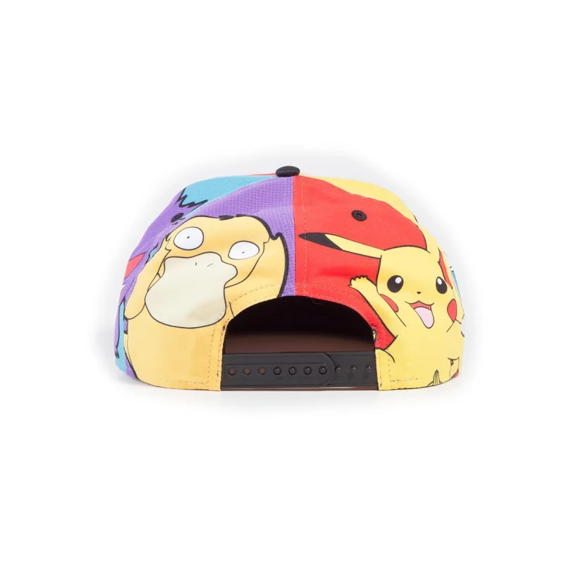 Pokemon: Casquette Snapback Multi Pop Art