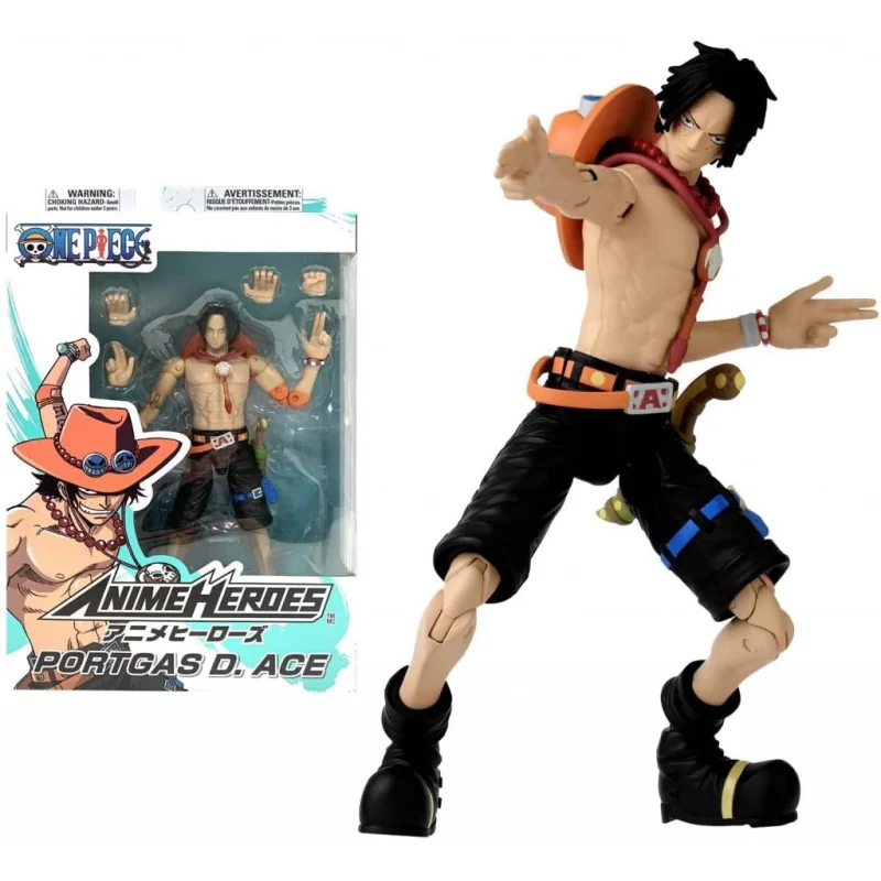 One Piece Anime Heroes Portgas D Ace 17cm