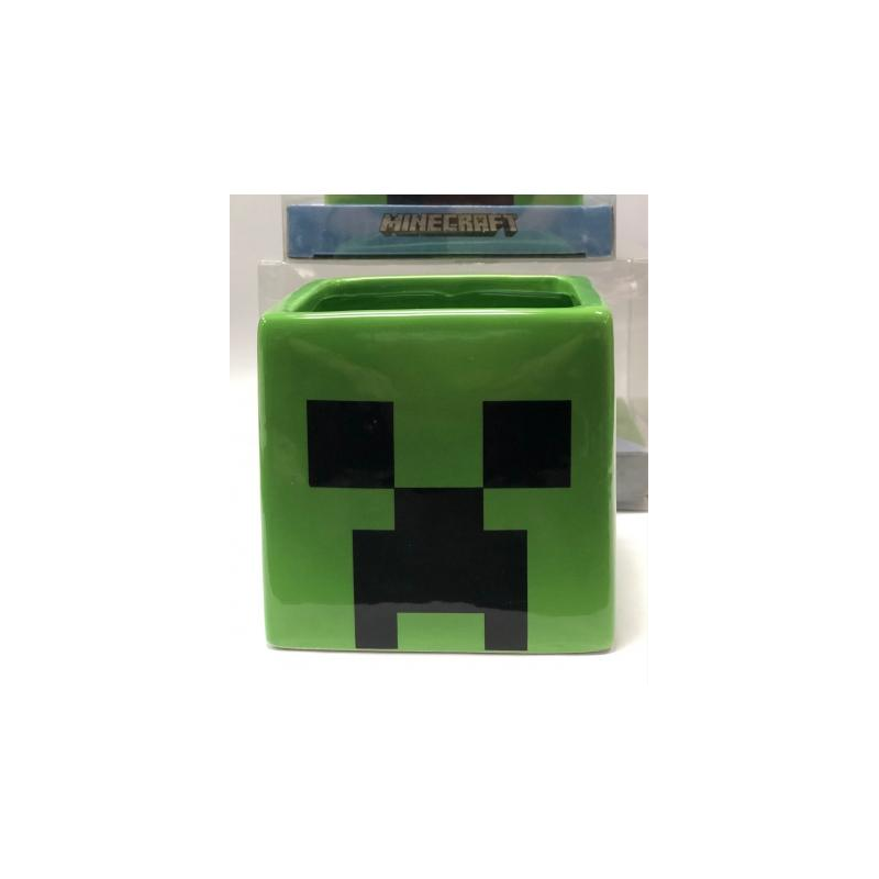 Minecraft mug 3D Creeper Face