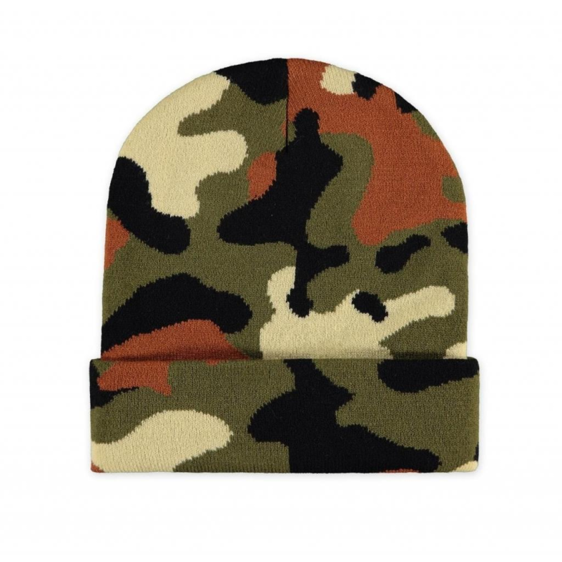 Marvel : Coffret cadeau bonnet camouflage et gants tricotés