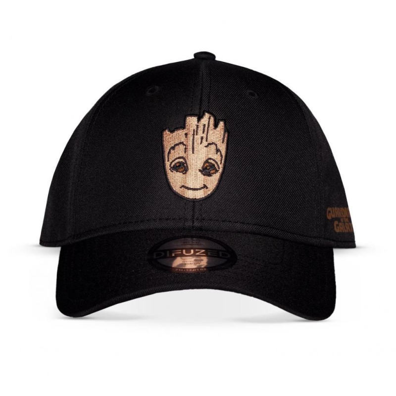 Marvel : Les Gardiens de la Galaxie - Casquette réglable noire Groot