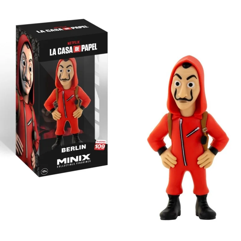 La Casa De Papel Minix Berlin Avec Masque 12cm