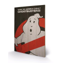 GHOSTBUSTERS - Logo - Impression sur bois 40x59cm