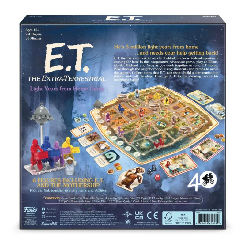 E.T Jeu De Societe Light Years From Home French