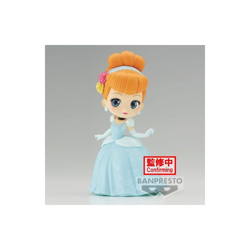 Disney Q Posket Flower Style Cinderella 14cm -W96