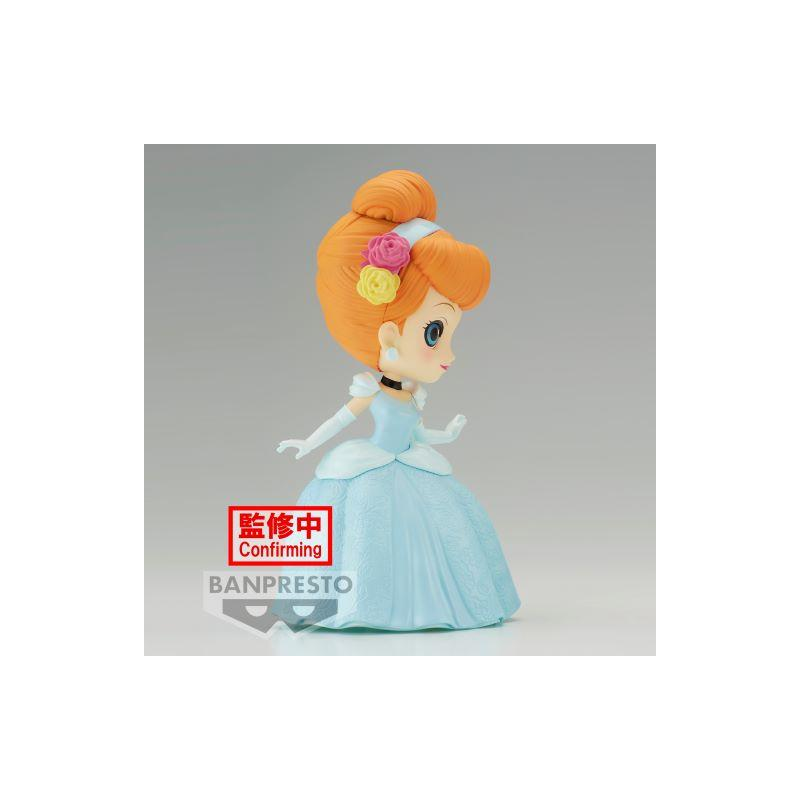 Disney Q Posket Flower Style Cinderella 14cm -W96