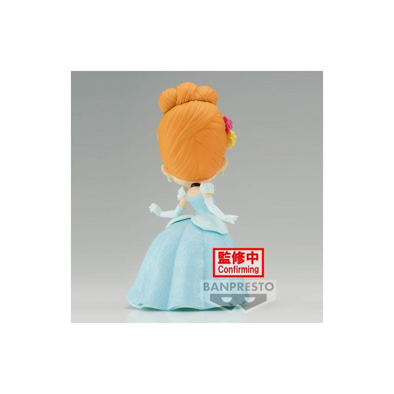 Disney Q Posket Flower Style Cinderella 14cm -W96