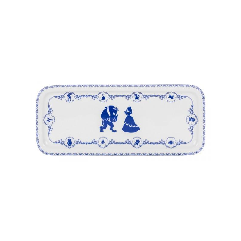 DISNEY - BEAUTY & THE BEAST - Plat à Cake 'Porcelaine'