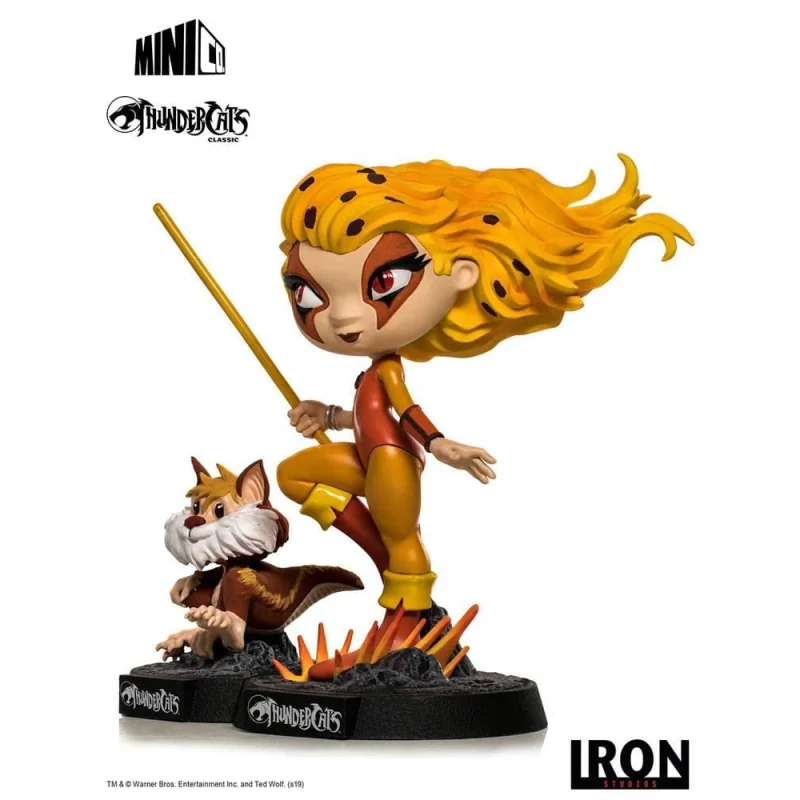 Thundercats: Statue PVC Cheetara et Snarf Minico