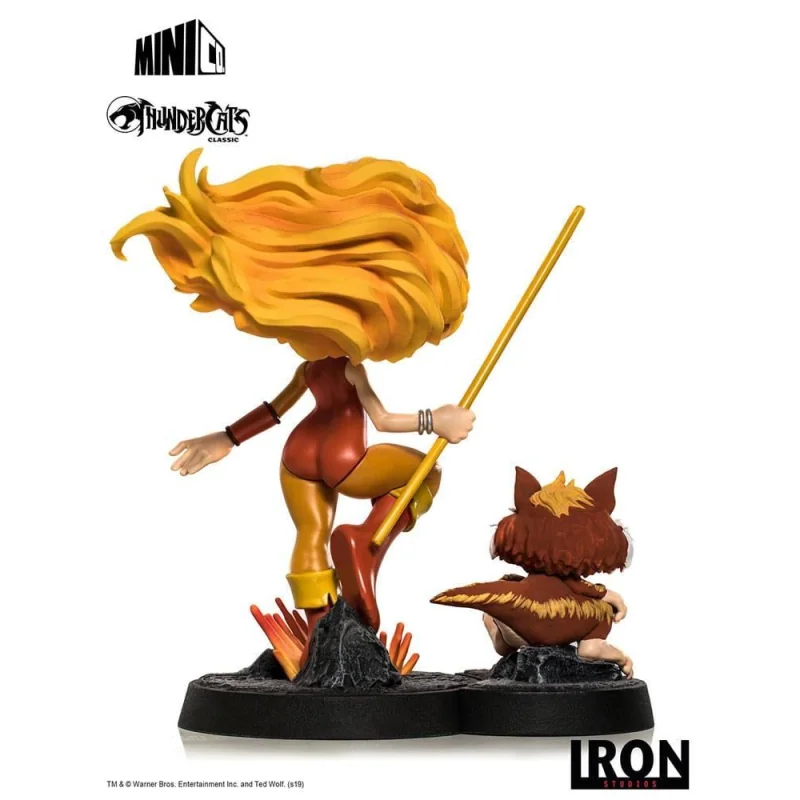 Thundercats: Statue PVC Cheetara et Snarf Minico