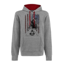 ASSASSIN'S CREED 3 - Sweatshirt - Flag and Connor Grey 