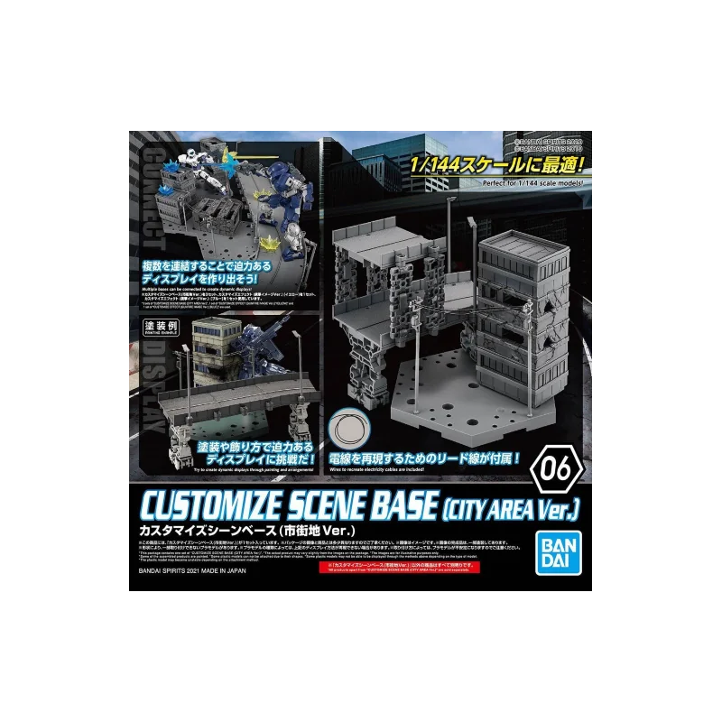 Gundam Gunpla Action Base Customize Scene Base City Area