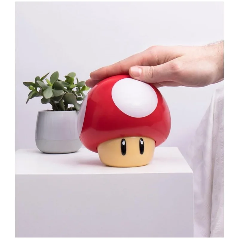 Super Mario veilleuse sonore Mushroom 12 cm