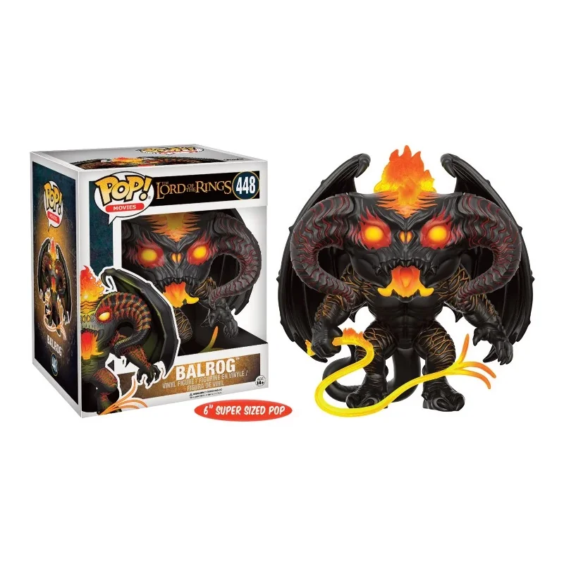 Le Seigneur des Anneaux Super Sized POP! Movies Vinyl figurine Balrog 15 cm