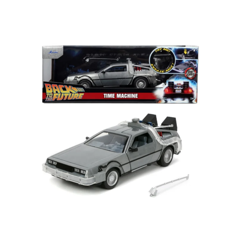 Retour vers le futur : Véhicule DeLorean Time Machine à l'échelle 1:24