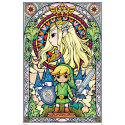 Legend of Zelda pack posters Stained Glass 61 x 91 cm (5)