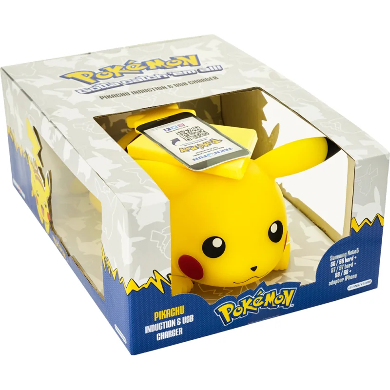 Pokémon Chargeur sans fil pour smartphone Pikachu