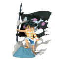 ONE PIECE - Figurine Monkey D. Luffy - WCF-Log Stories 8cm