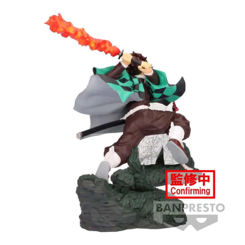 DEMON SLAYER - Figurine Tanjiro Kamado Combination Battle 1/2 9cm