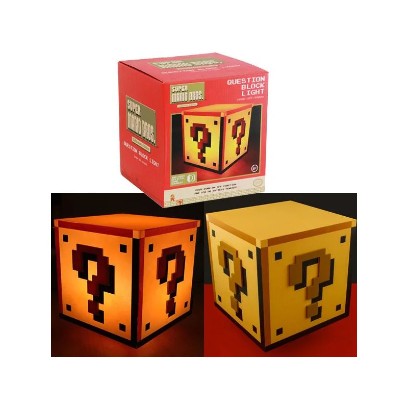 Super Mario Bros. lampe Question Block 18 cm