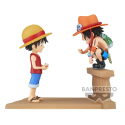 ONE PIECE - Luffy & Ace - Figurine WCF Log Stories 8cm