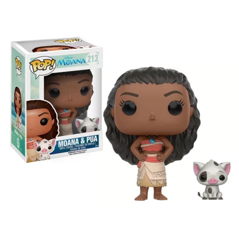 Vaiana POP! Disney Vinyl Figurine Vaiana & Pua 9 cm