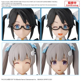 30MS - Option Hair style & face parts set (Yuika/Mitsumine) - Model Kit