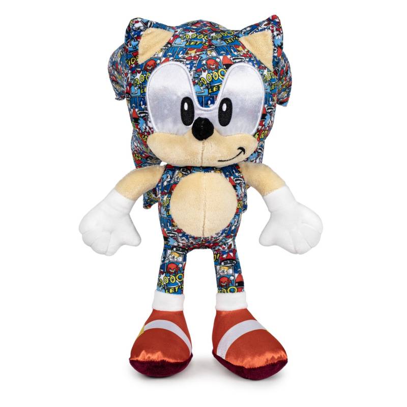 Sonic the Hedgehog : Sonic Pop Comic 30 cm Peluche Multicolore