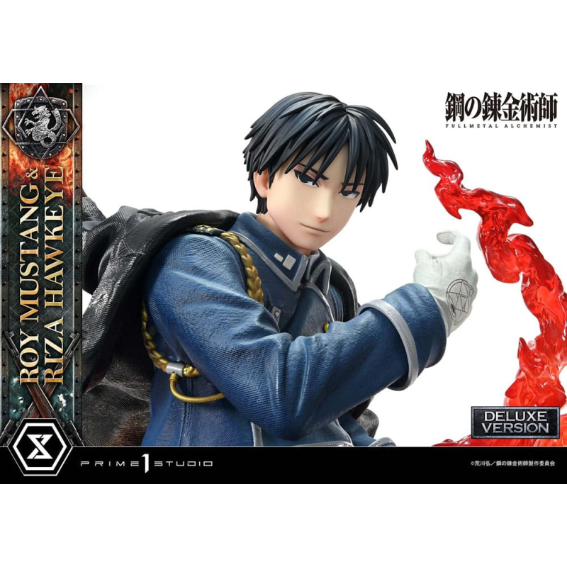 Fullmetal Alchemist statuette Concept Masterline 1/6 Roy Mustang & Riza Hawkeye Deluxe Version 50 cm