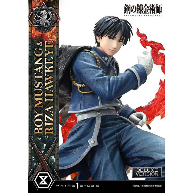 Fullmetal Alchemist statuette Concept Masterline 1/6 Roy Mustang & Riza Hawkeye Deluxe Version 50 cm