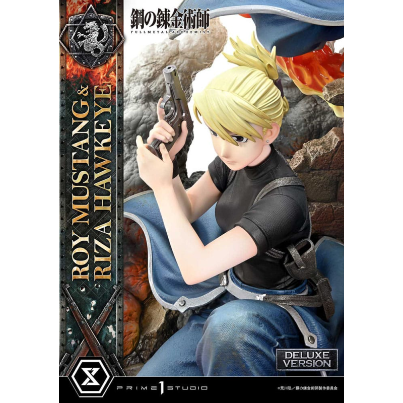 Fullmetal Alchemist statuette Concept Masterline 1/6 Roy Mustang & Riza Hawkeye Deluxe Version 50 cm