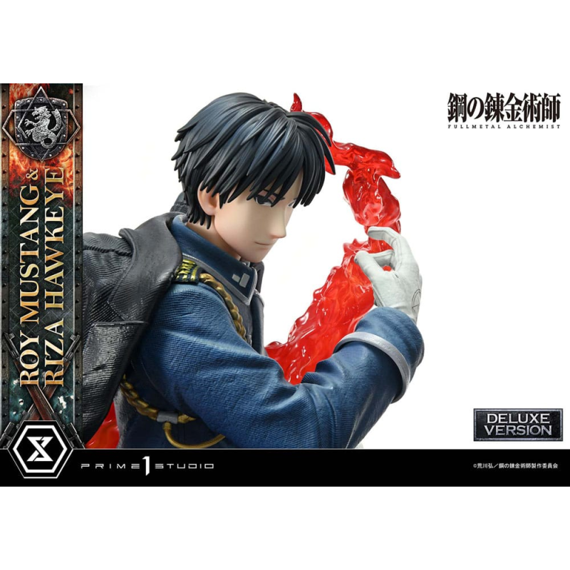 Fullmetal Alchemist statuette Concept Masterline 1/6 Roy Mustang & Riza Hawkeye Deluxe Version 50 cm